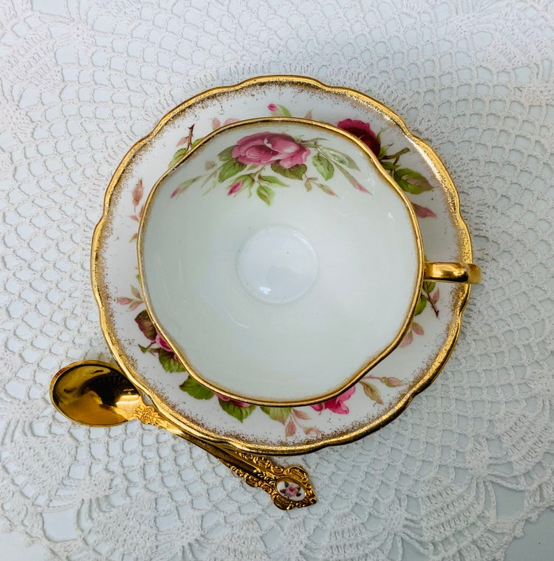 Royal Stuart teacup and saucer.