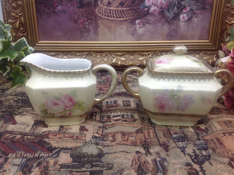 Bavarian Cream and Sugar Etsy