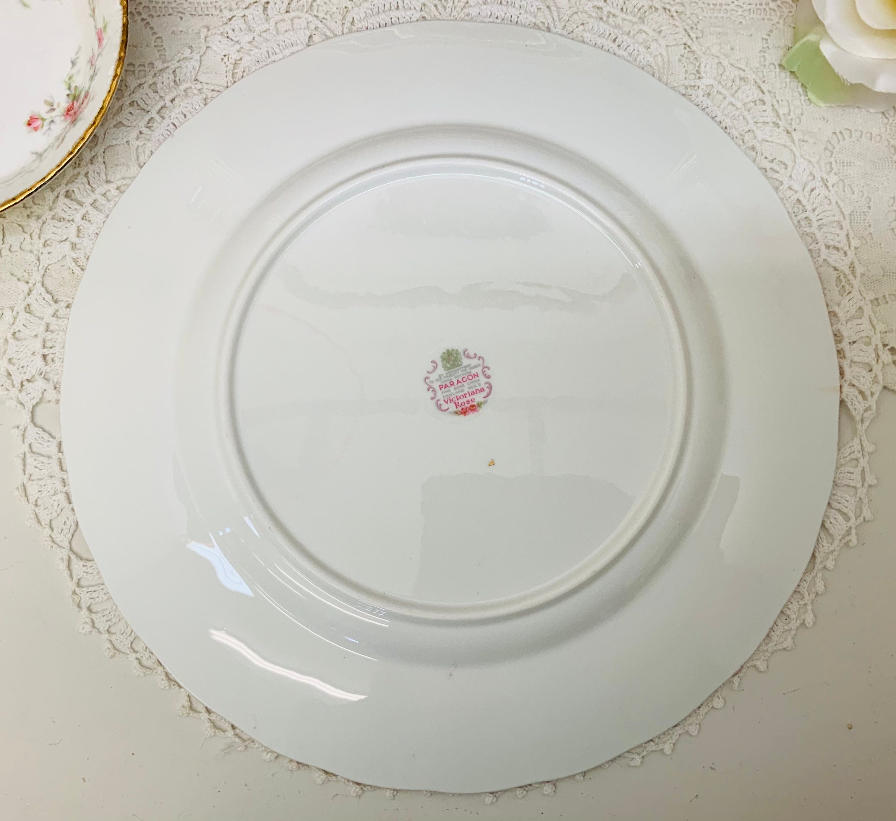 Paragon Victoriana Rose 5pcs Place Setting. - Etsy Canada