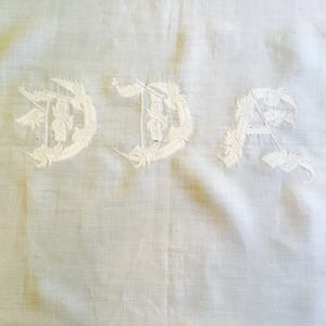 Mens monogrammed handkerchief