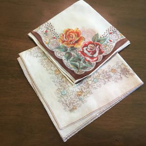 Set of two handkerchiefs