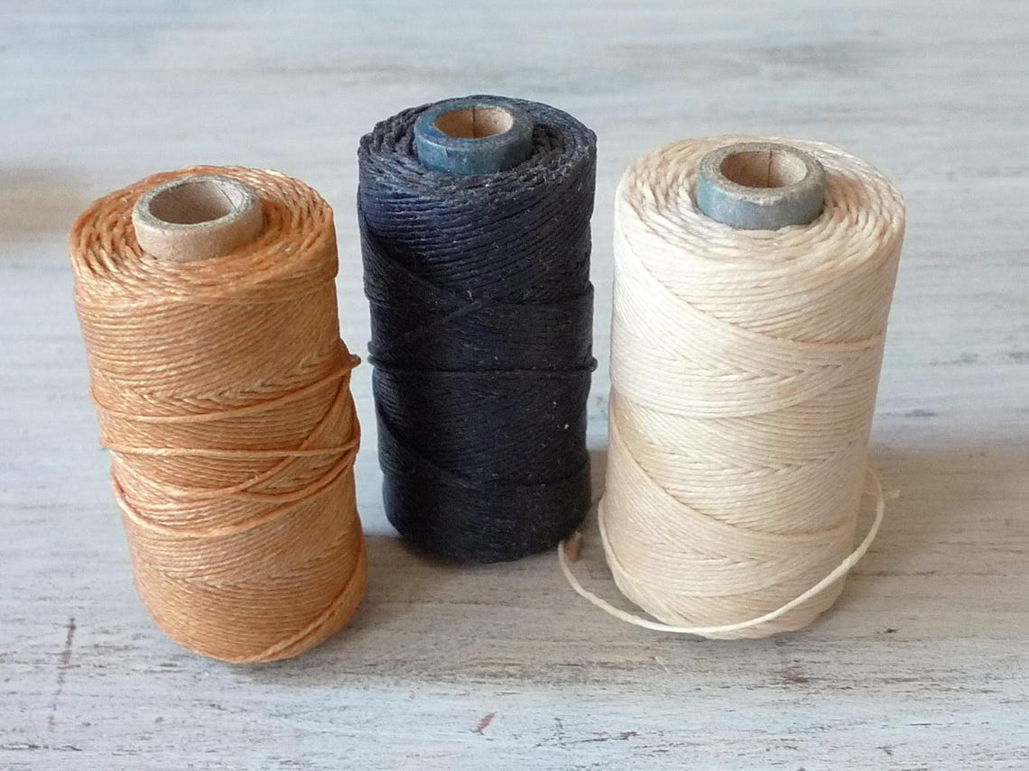 4ply Waxed Crawford Irish Linen Thread Sold by the METER Etsy