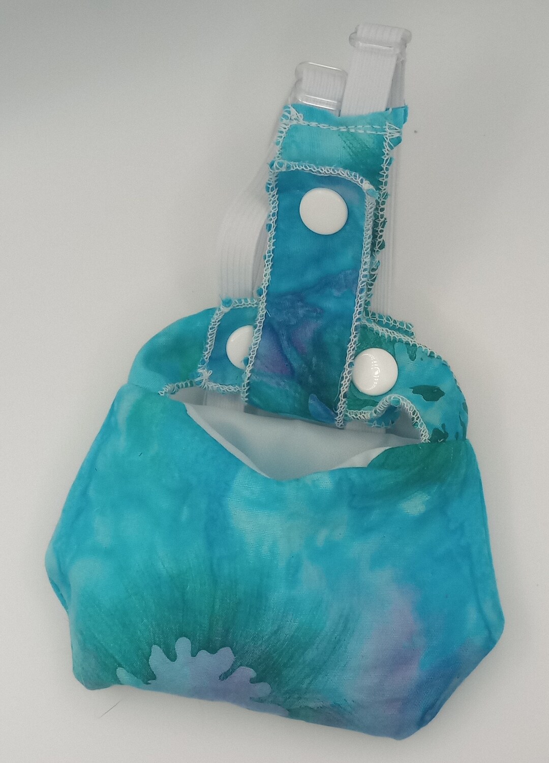 BATIK Jewel TEAL Serama Diaper Silkie Diaper Large Chicken Etsy