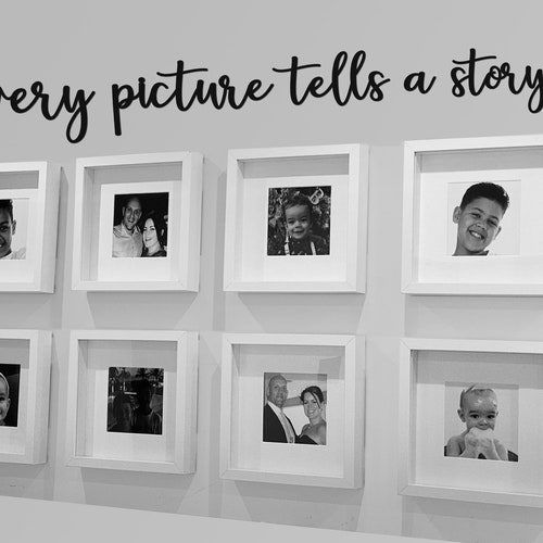 Every Picture Tells a Story Wall Decoration Wall Art for a Etsy
