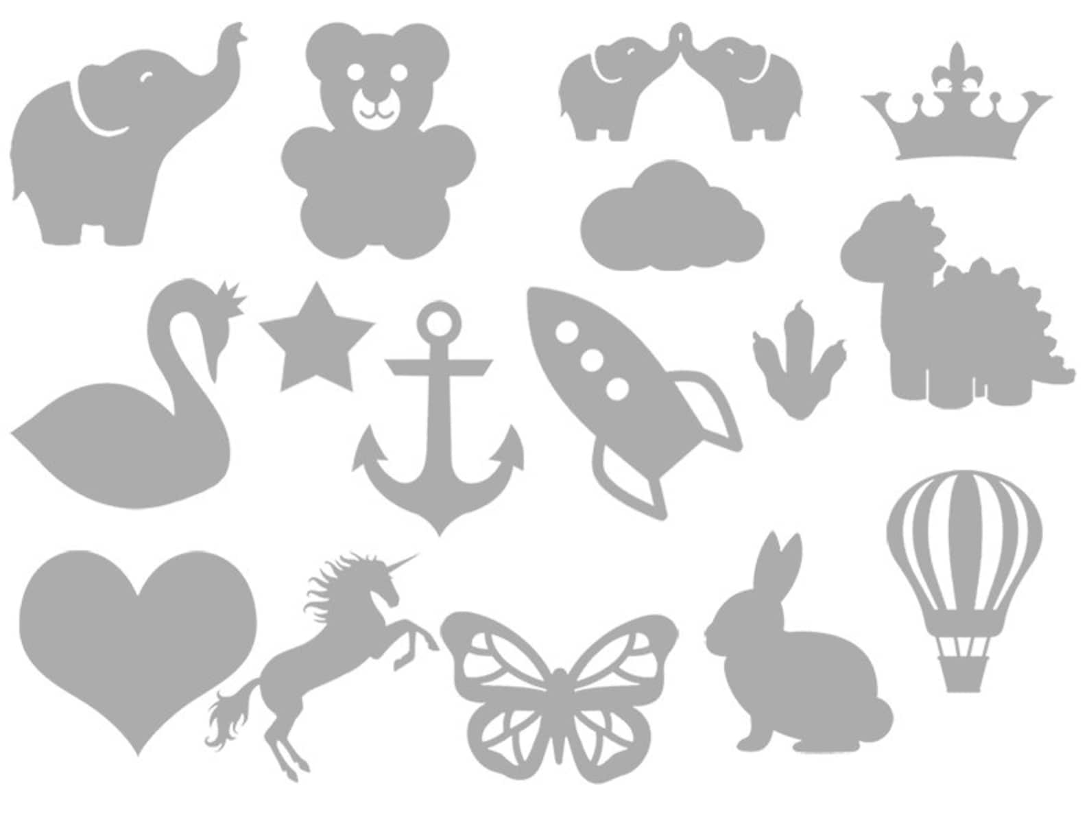 Personalised Childs Wooden Toy Box Name & Shapes BOX NOT Etsy UK