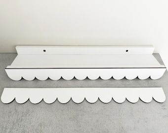 MDF or Acrylic Scalloped Edged Trim