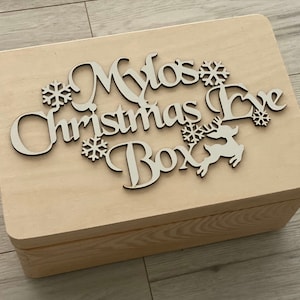 Personalised Christmas Eve Box,  Topper