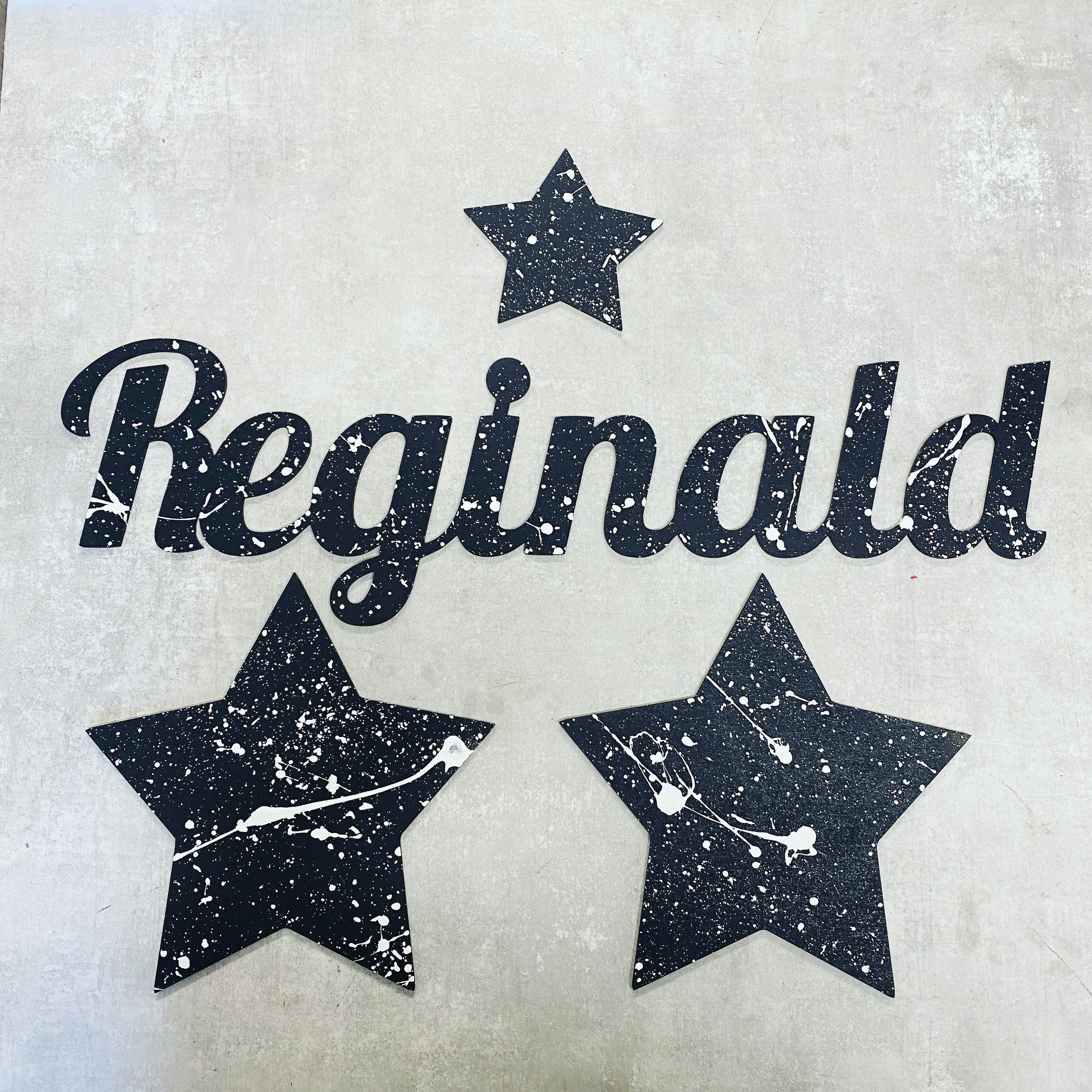 Personalised Childs Wooden Toy Box Name & Shapes BOX NOT Etsy UK