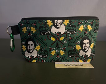 Elf cotton headed ninny muggins sm. Zipper bag