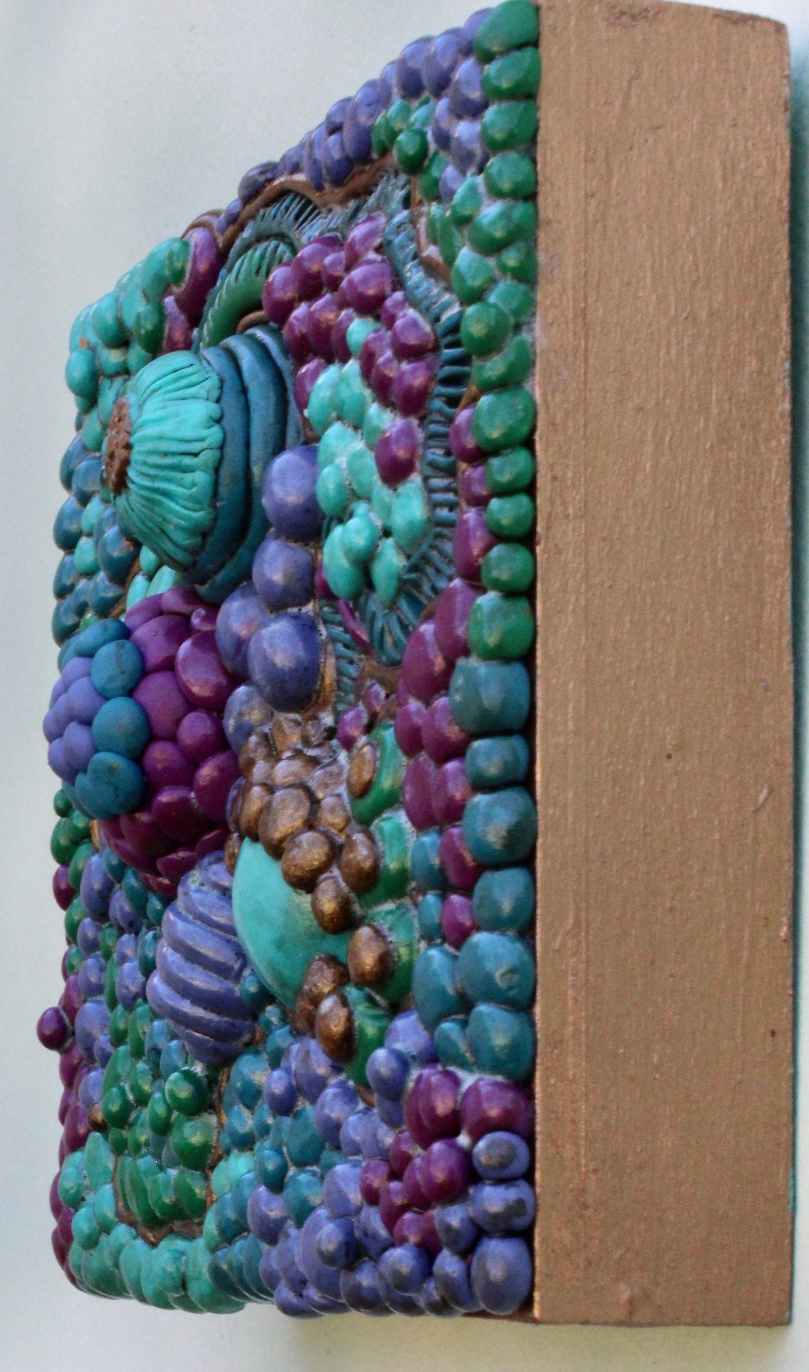 Clay Wall Art Polymer Clay Art 4in Art Polymer Clay Etsy