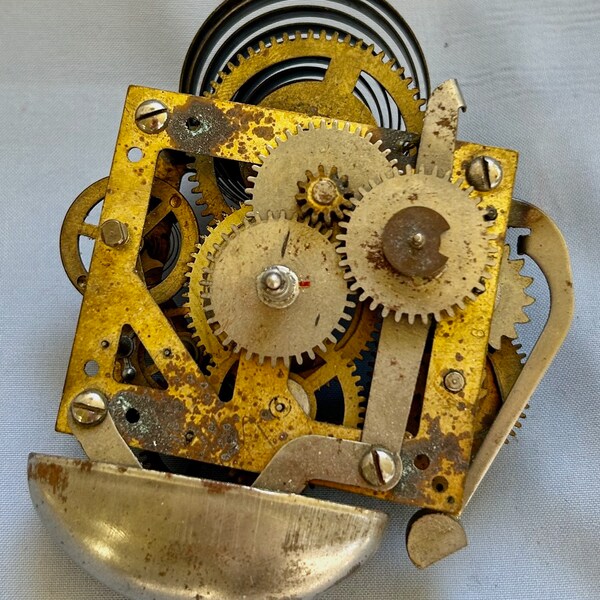 Antique Wall Clock Etsy