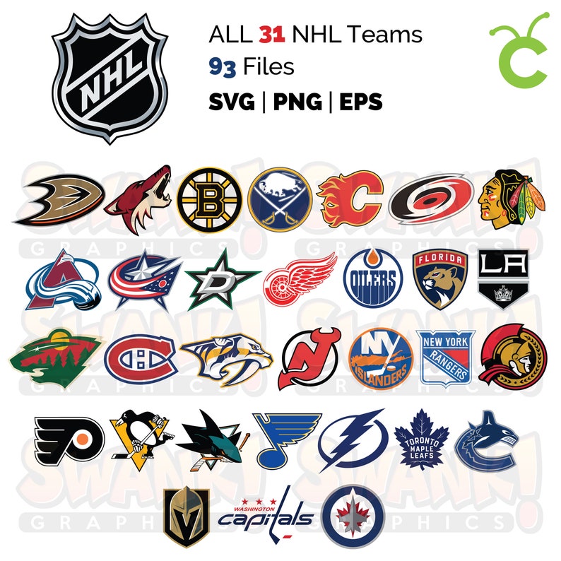 Download NHL Logo Vector Bundle National Hockey League svg/png/eps ...