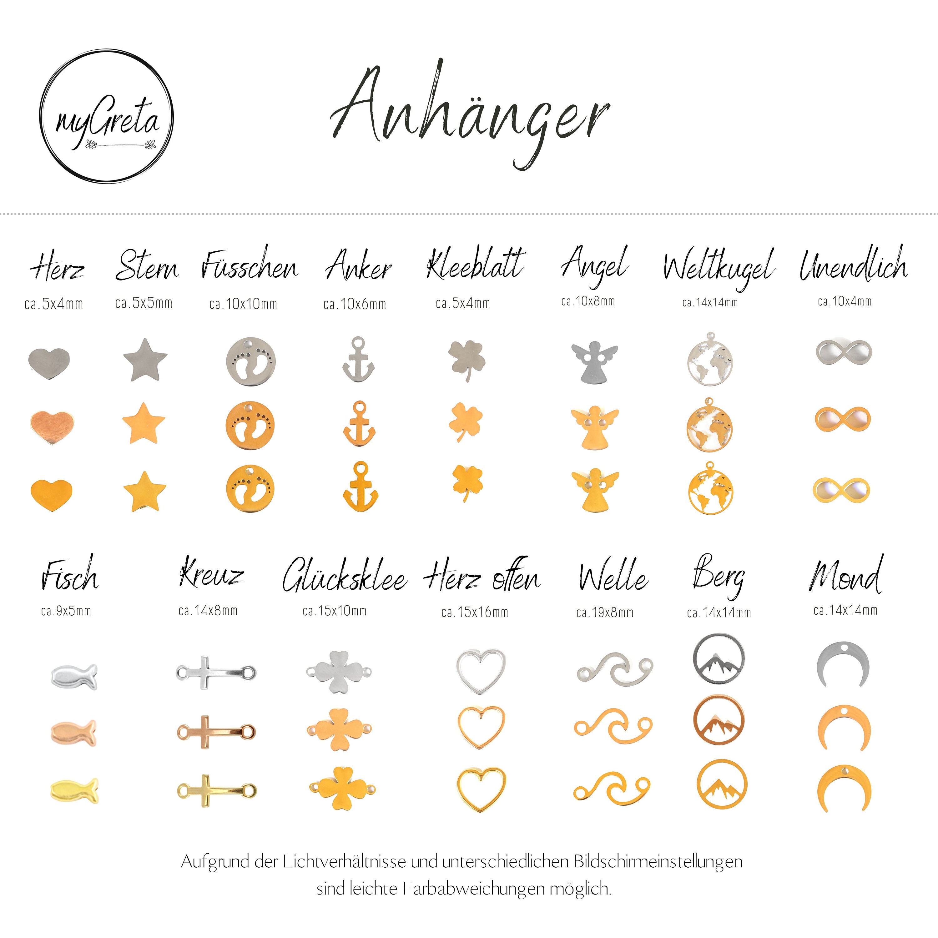 Paffartt Italian Charms Armband Set - 9mm Edelstahl DIY Armband Mit Werkzeug