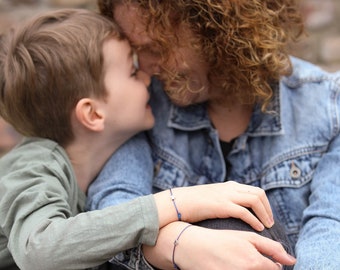 Bracelet Mère et Fils | Étoile | Bracelet d'amitié | Amour | Mère fils