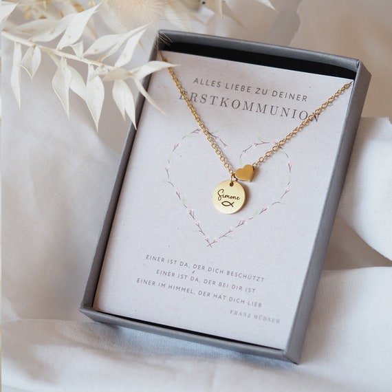 Geschenk Für Mädchen Erste Kommunion Tag,Kreuz