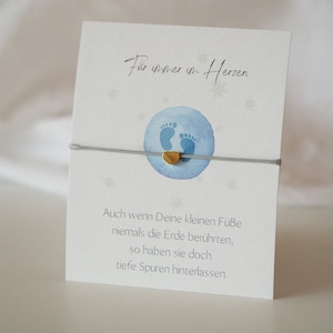 Sterrenkindarmband, aandenken, herinneringsarmband, beschermengel, miskraam, stille geboorte