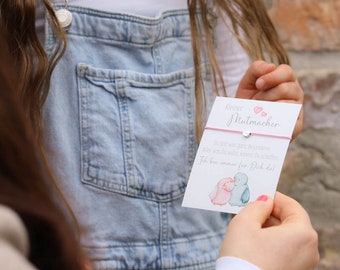 Lucky bracelet, lucky charm, encouragement, school enrollment, school child