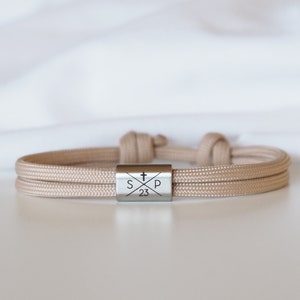 Confirmation bracelet with engraving, personalized from stainless steel fish, communion, confirmation, baptism, youth consecration
