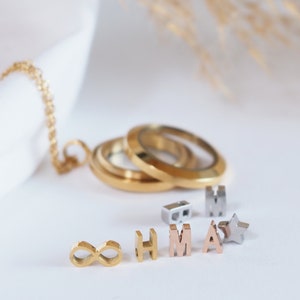 Buchstaben / Charms für Medaillon-Kette