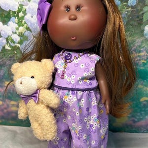 handmade doll outfit fits the 12” Mia and Pippa dolls from nines d”onil 4 piece set no dolls