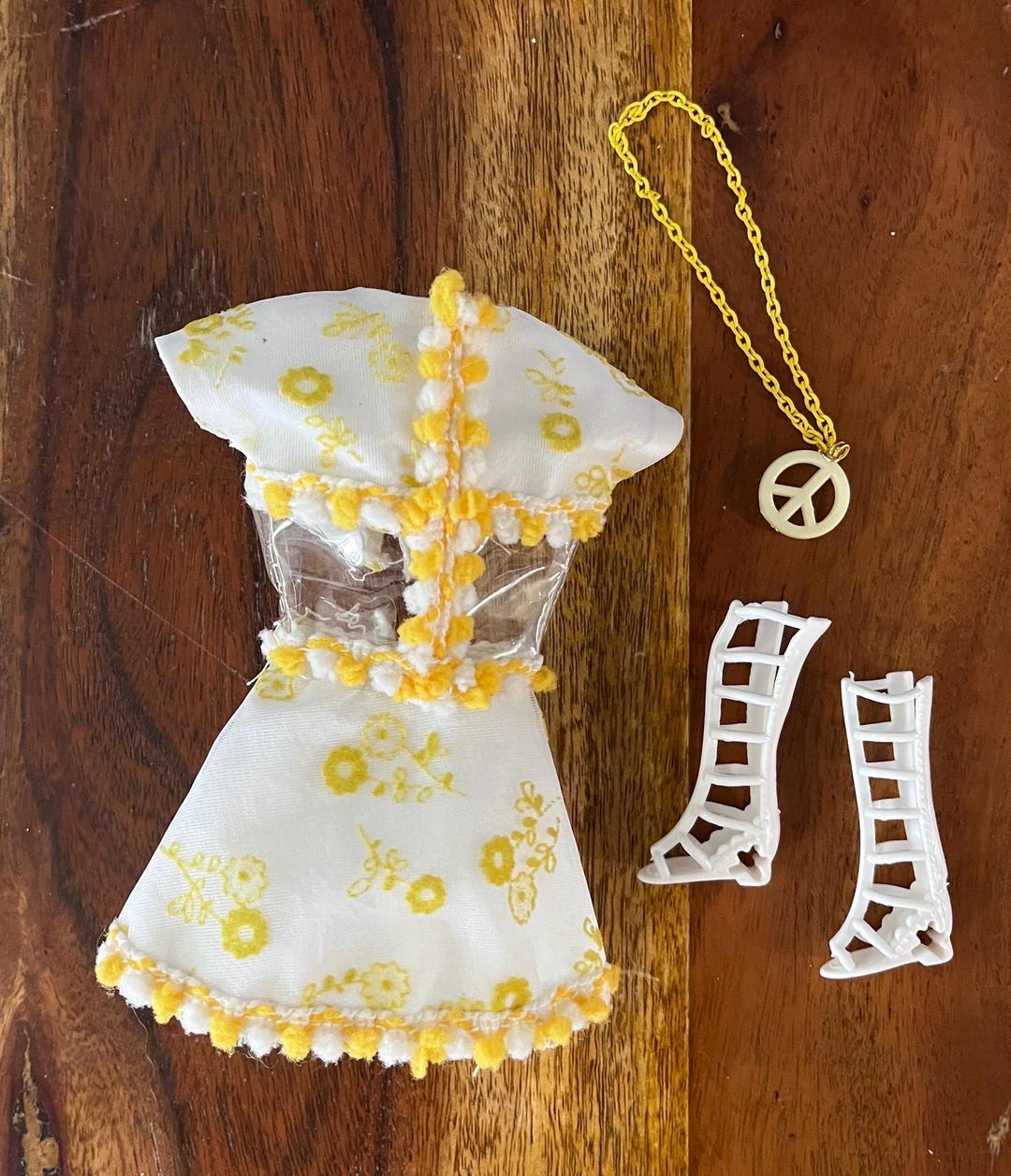 Tenue Courrèges Caprice Pour Poupée Barbie / Tressy - Vintage Mattel - Occasion