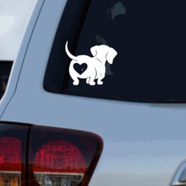 Dachshund Decal | I love Dachshunds Decal