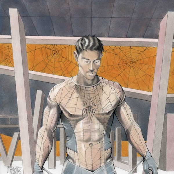 Spiderman Nude - Etsy