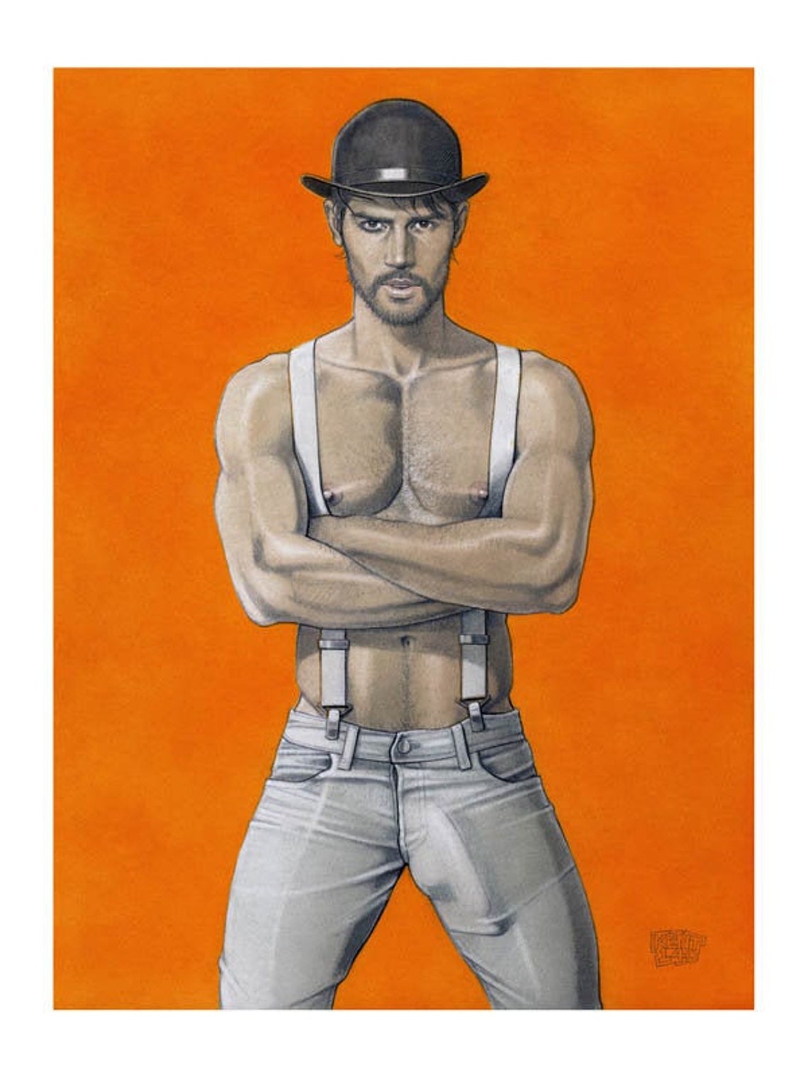A CLOCKWORK ORANGE männlich nude fanart gay Männer - Etsy Schweiz