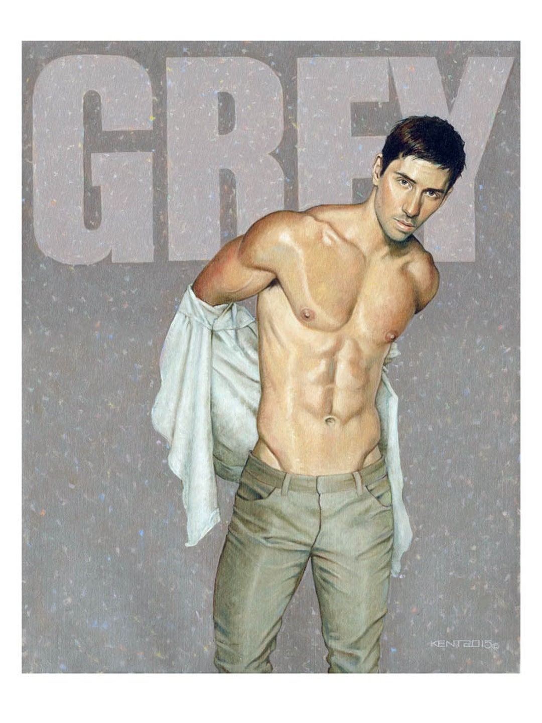 SHADES OF GREY, Male, Nude, Gay, Erotic, Men, Adult, Man, Kent, Mature