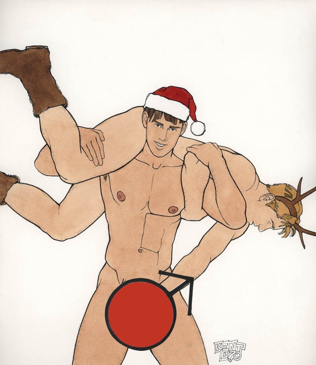 Juegos de hombres desnudos