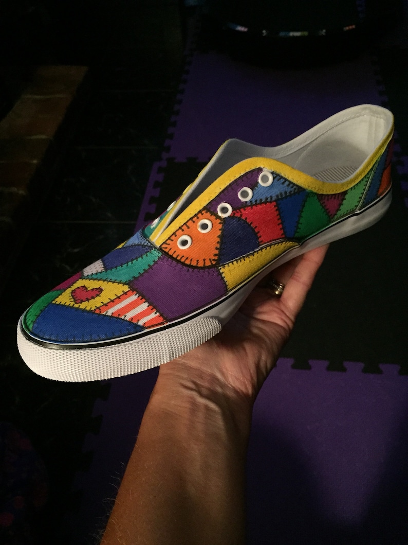 custom leather sneakers