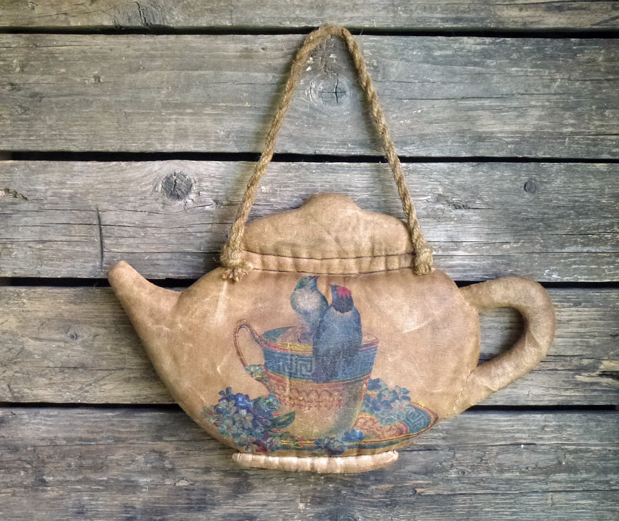 Tetera textil. Diseño de cocina. | Etsy