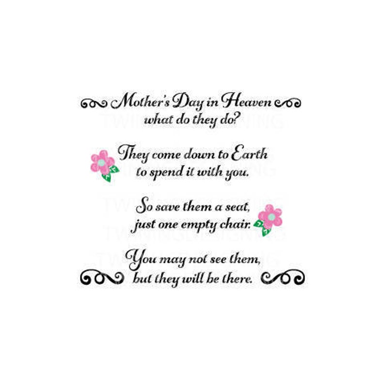 Download Mom In Heaven Mothers Day Design Corral