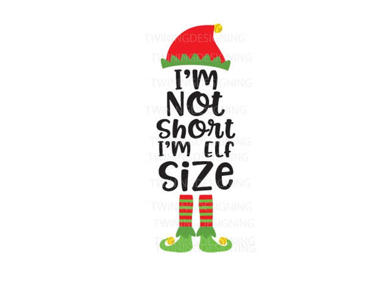 Download Cute Elf svg Elf size svg Digital File Christmas File | Etsy