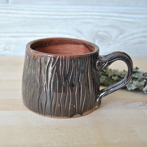 Woodsy Tree Bark, Tree Mug #4