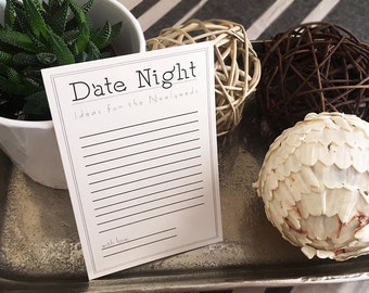 Wedding Date Night Cards Instant Download Printable | Etsy