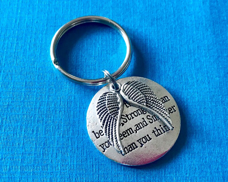 Inspirational Key Chains for Women / Strong Woman Gift / Key Etsy