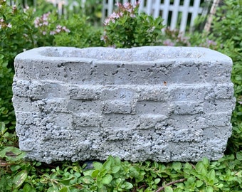 Hypertufa Planter, Hypertufa Pot, Planter, Pot, Succulent Planter, Herb Planter, Garden Decor, Home Decor, Handmade, Rustic, Unique