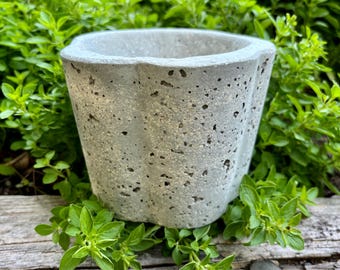Handmade Hypertufa Planter, Hypertufa Pot, Planter, Pot, Succulent Planter,Succulent Pot, Herb Planter, Rustic Garden Decor,Home Decor