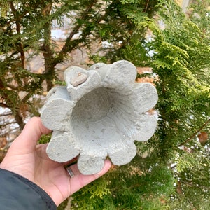 Handmade Hypertufa Fairy House, Pixie House, Fairy Village, Enchanted Fairy House, Whimsical Garden Decor, Yard Art, Outdoor Decor, Rustic image 5