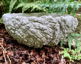 Hypertufa Planter, Hypertufa Pot, Planter, Pot, Succulent Planter, Herb Planter, Home Decor, Garden Decor, Unique, Rustic, Funky, Round