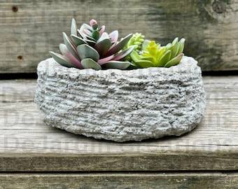 Hypertufa Planter, Hypertufa Pot, Planter, Pot, Succulent Planter, Garden Decor, Home Decor, Handmade, Flower Pot, Unique, Herb Planter