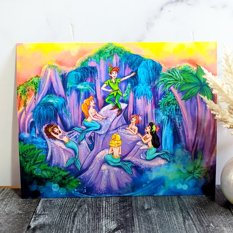 Peter Pan Art - Etsy