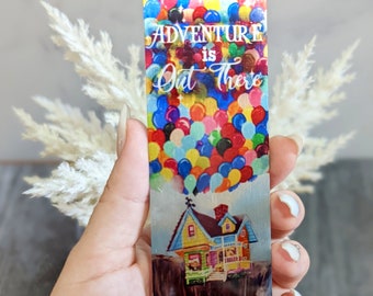 Adventure is Out There - Paradise Falls Up Balloon House Disney Aluminum Metal Bookmark