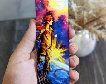 Rattle the Stars- Treasure Planet Jim Hawkins Disney inspiriertes glänzendes Aluminium Metall Lesezeichen