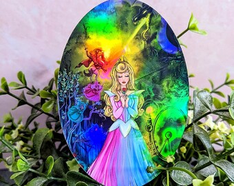 眠れる森の美女の置物 ヴィンテージ セラミック 磁器 彫刻 ギフト