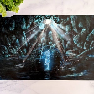 The Heart of Atlantis- Kida Milo Thatch Disney Inspired Art Print