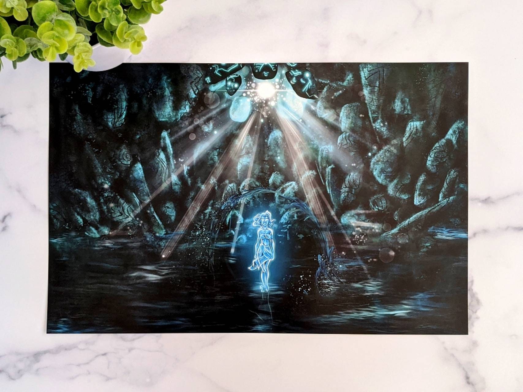 Buy The Heart of Atlantis- Kida Milo Thatch Disney Inspired Art