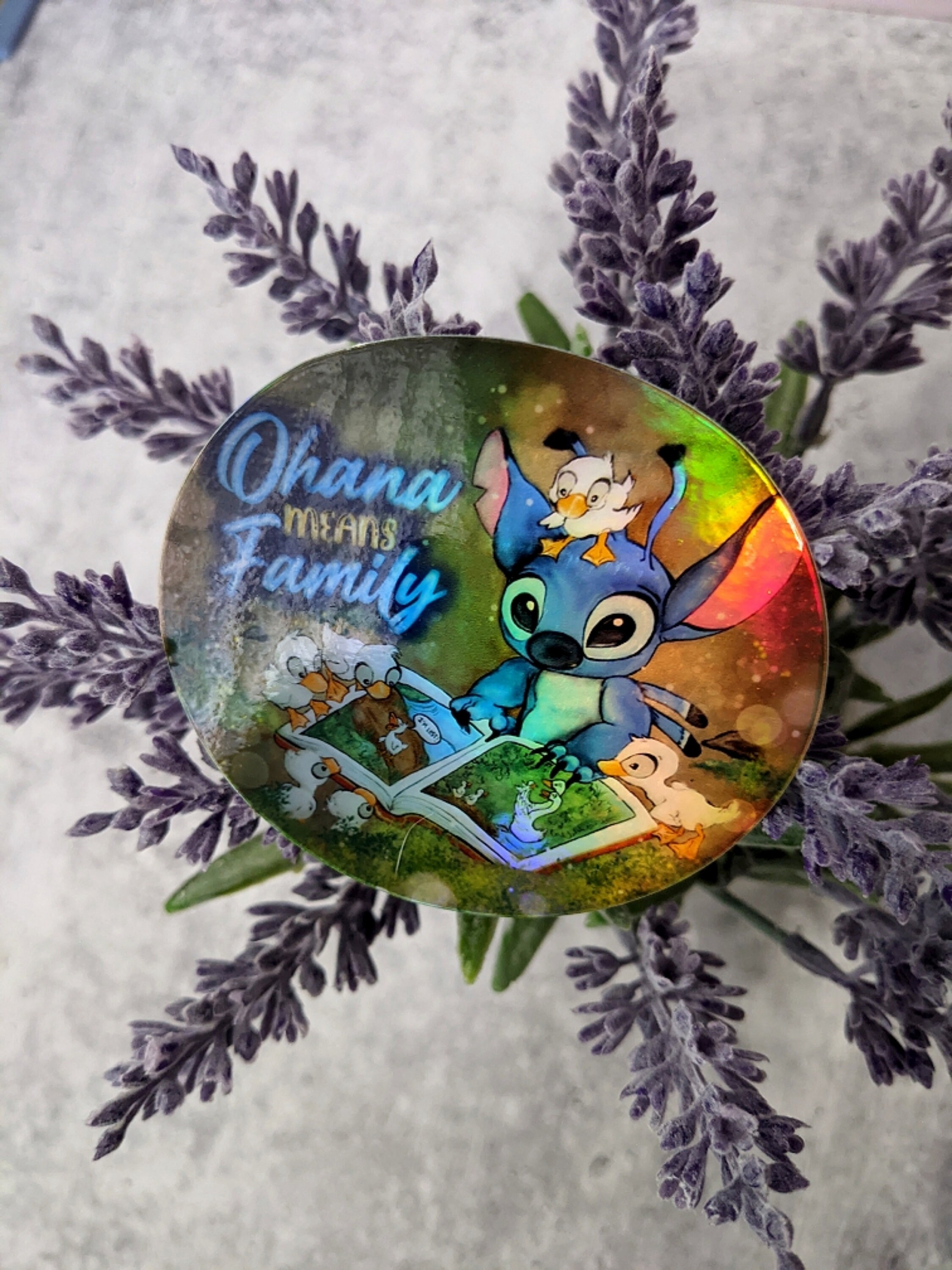 Stitch and Ducklings Disney Ohana Means Family Lilo and Etsy