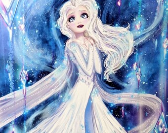 Show Yourself- Elsa Ice Magic Frozen 2 Anna Olaf Inspired Disney